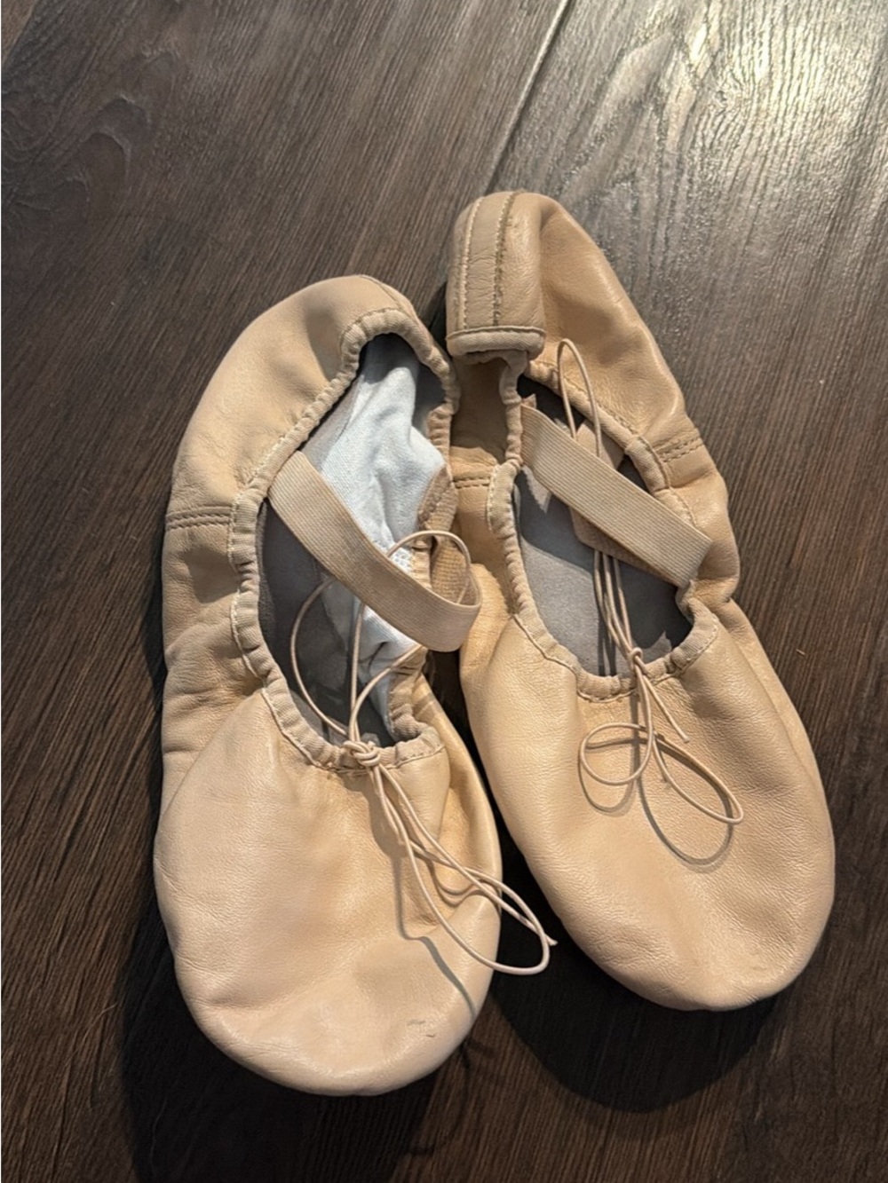 Weissman Kids Ballet Flats in Tan
